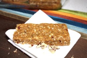 Maple Pecan No Bake Protein Bars