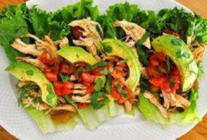 Slow Cooker Healhy Chicken Tacos